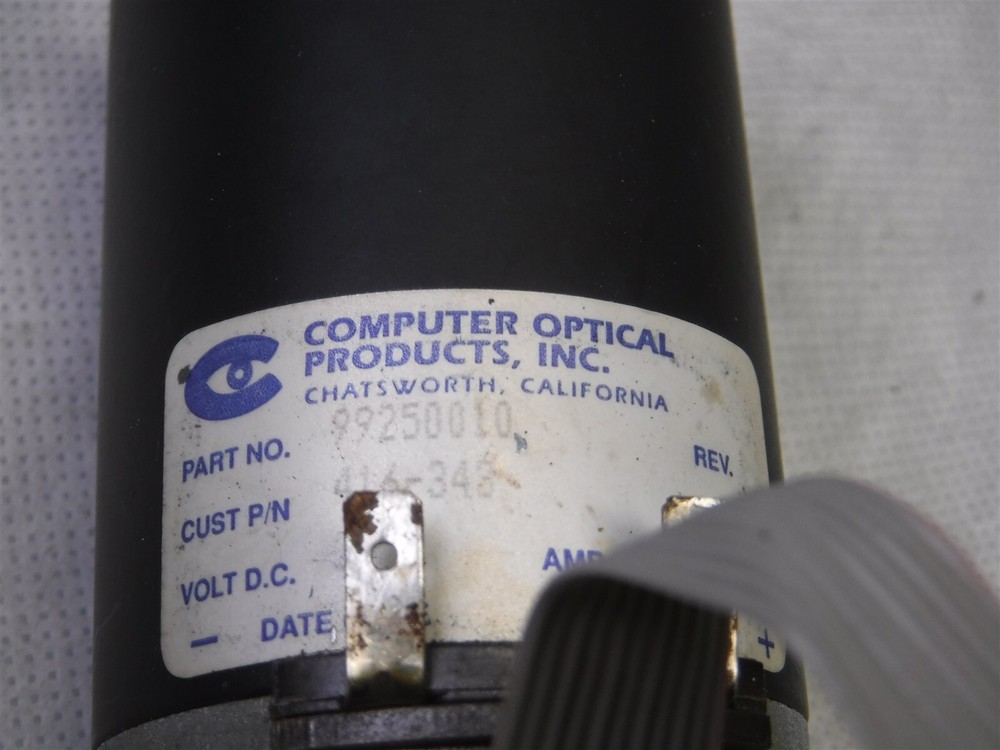 Used Computer Optical Products 99250010 Encoder W/ CM 650-050-H14 H10