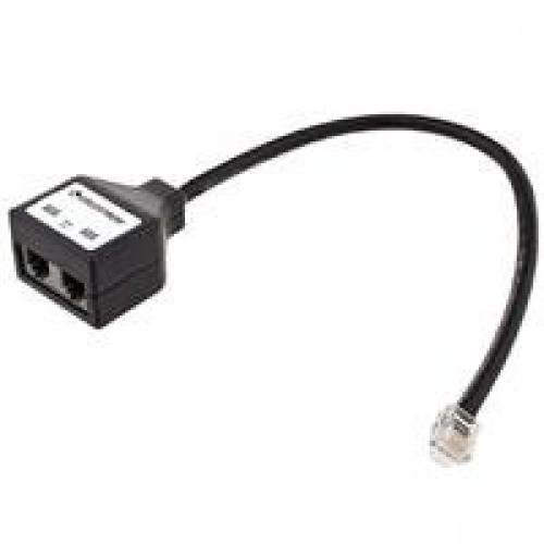 Aux Port Splitter Black 93919