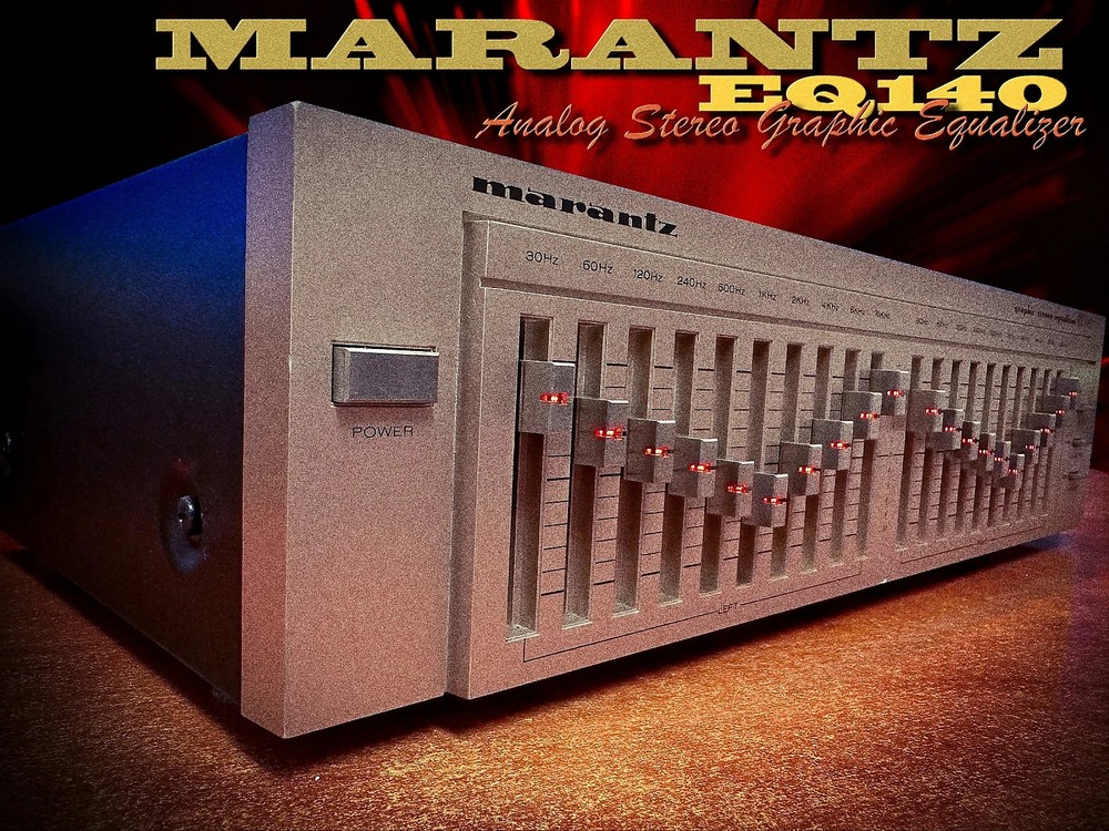 MARANTZ EQ-140 🌈RaRe🌈 Vintage Stereo Equalizer
