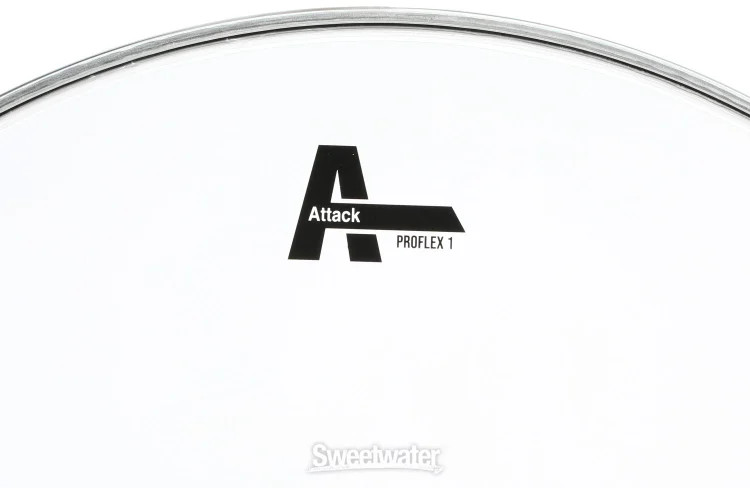 Attack Proflex 1 Clear 4-piece Drumhead Pack