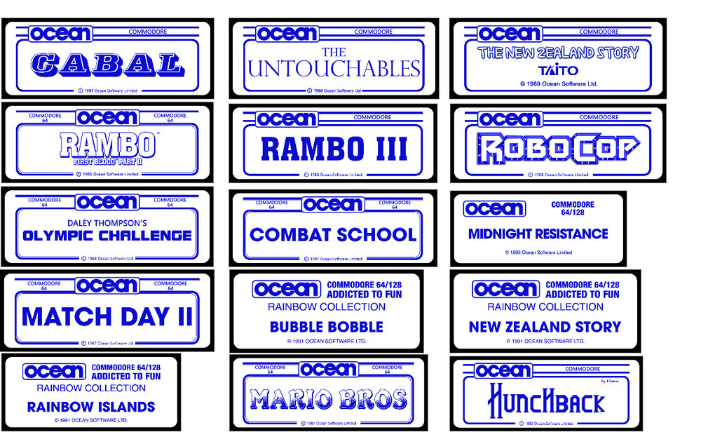 Commodore 64 Games on Floppy Disks / Read Description