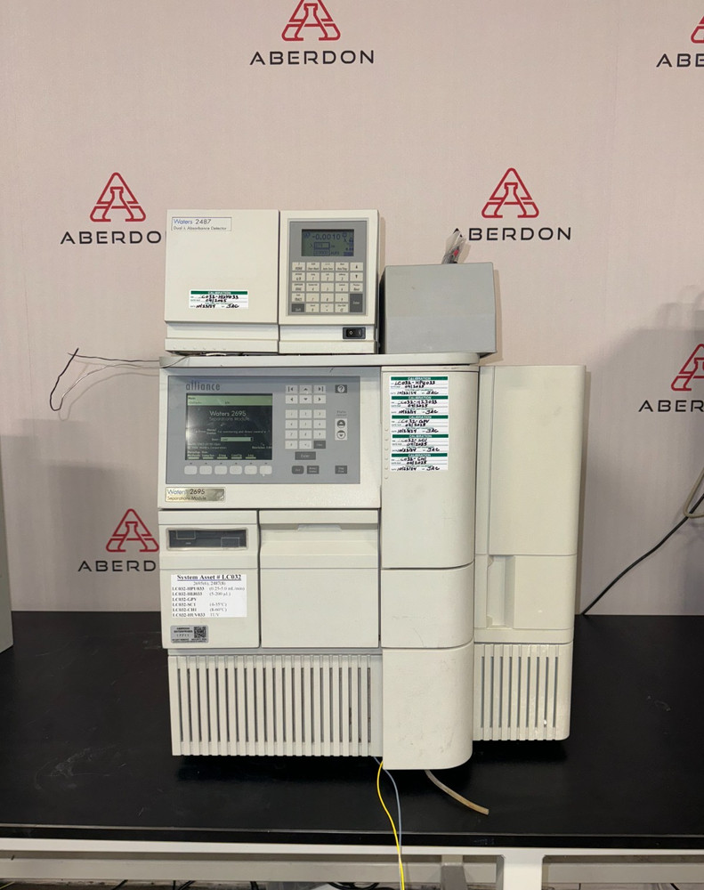 Waters 2695 Separations Module Detector 2487 HPLC System #17711