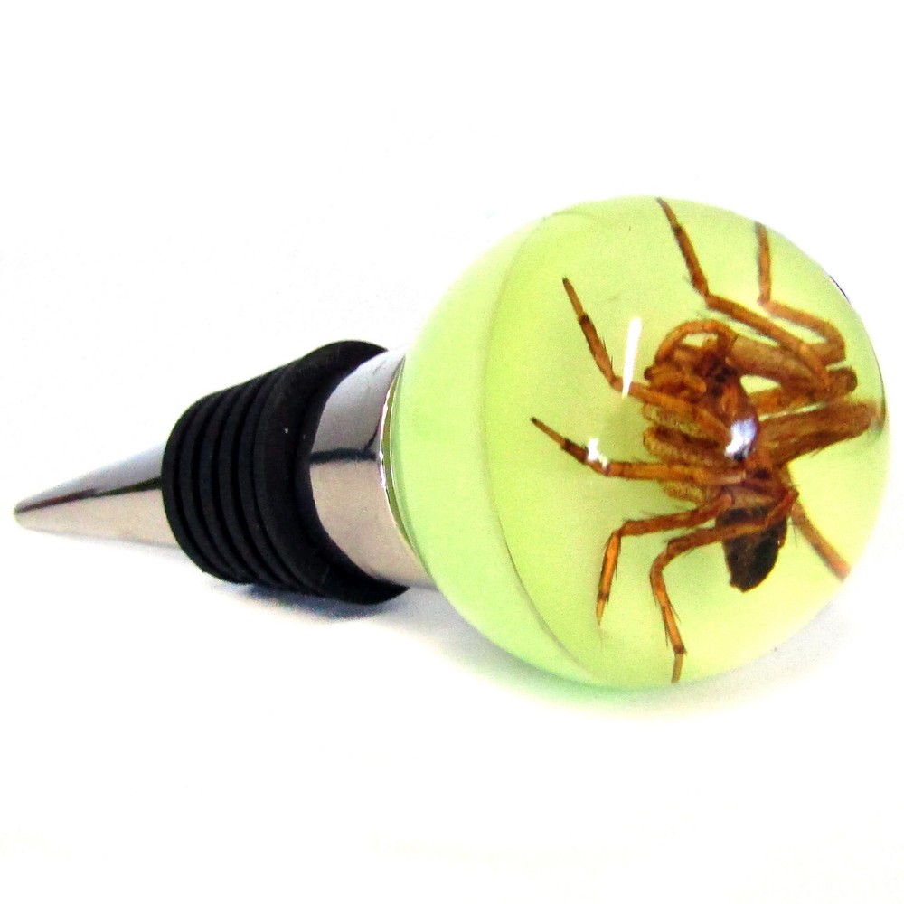 REAL Spider Wine Stopper GLOW in the Dark