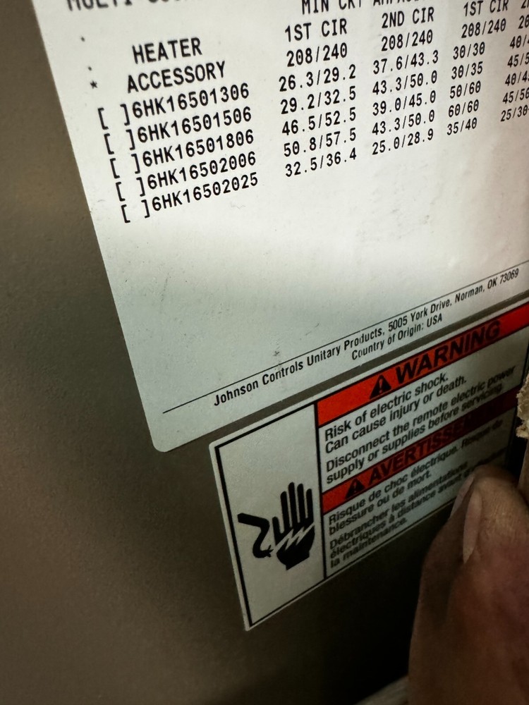 Johnson AHE48D3XH21 Single Piece 4-Ton Variable Speed Air Handler ECM, Flex Coil