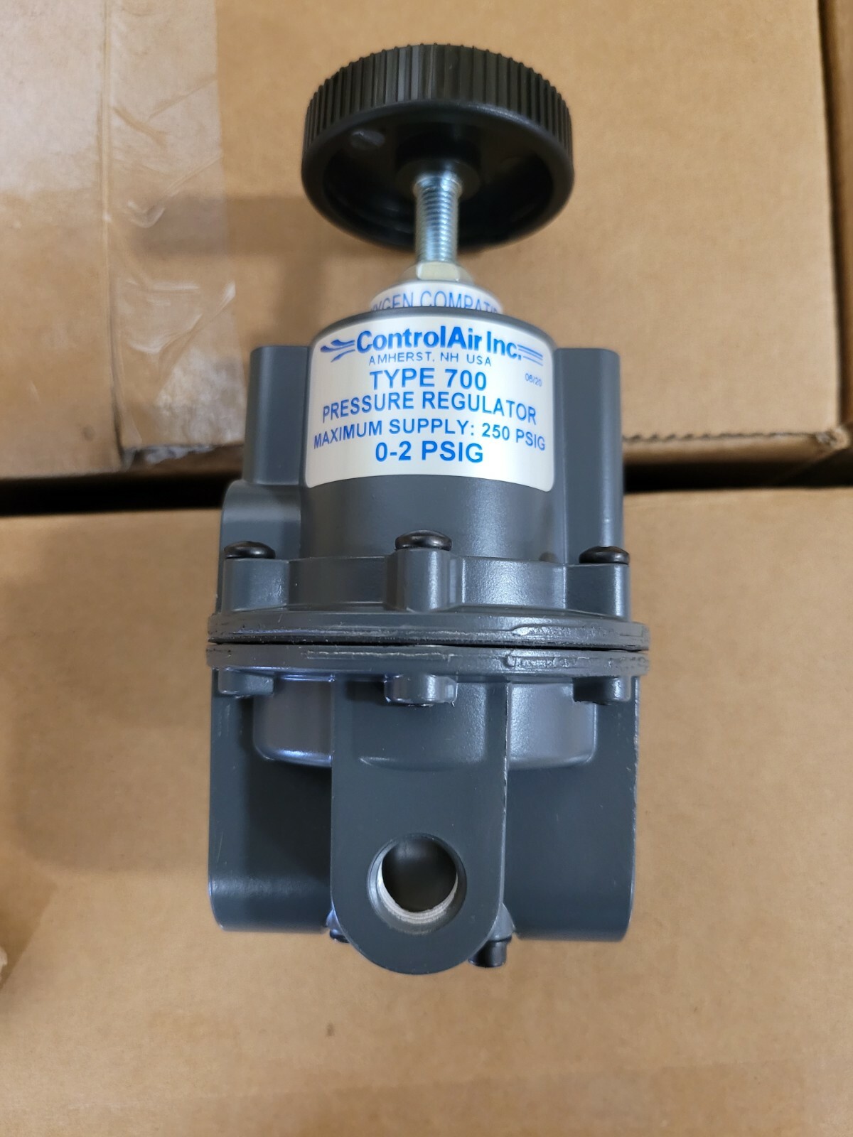 Control Air Inc.pressure Regulator Type 700 0-to 2 Psig