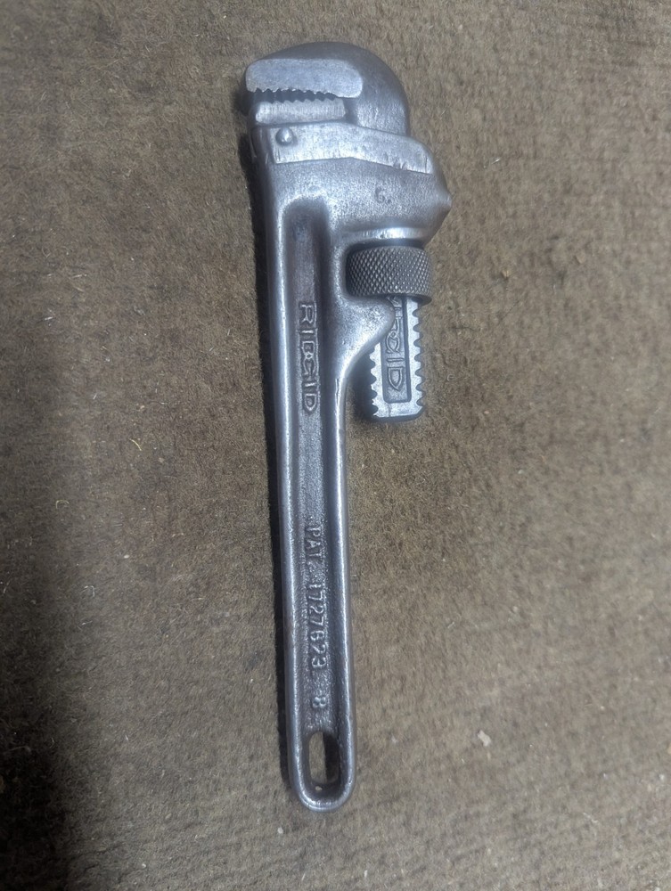 Vintage Ridgid 8-In Pipe Wrench