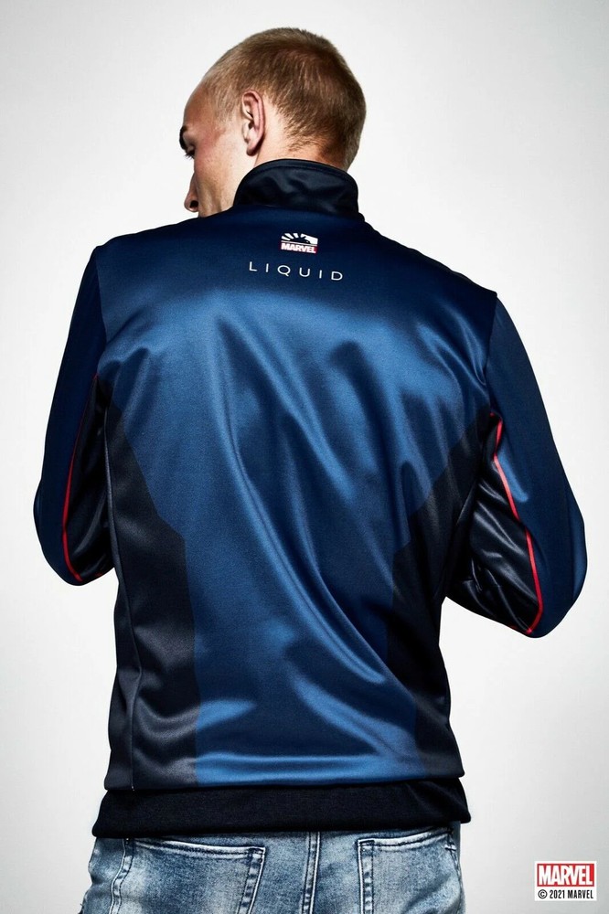 LIQUID X MARVEL Captain America Zip Jacket Size S