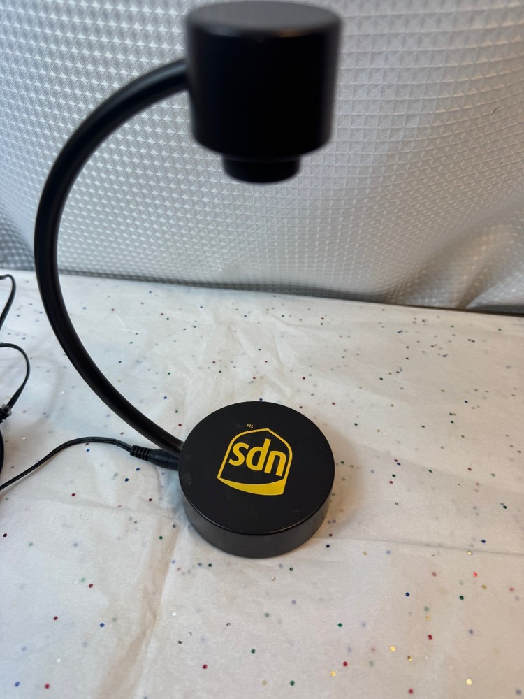 UPS Gold Magnetic Levitating Globe with Adapter