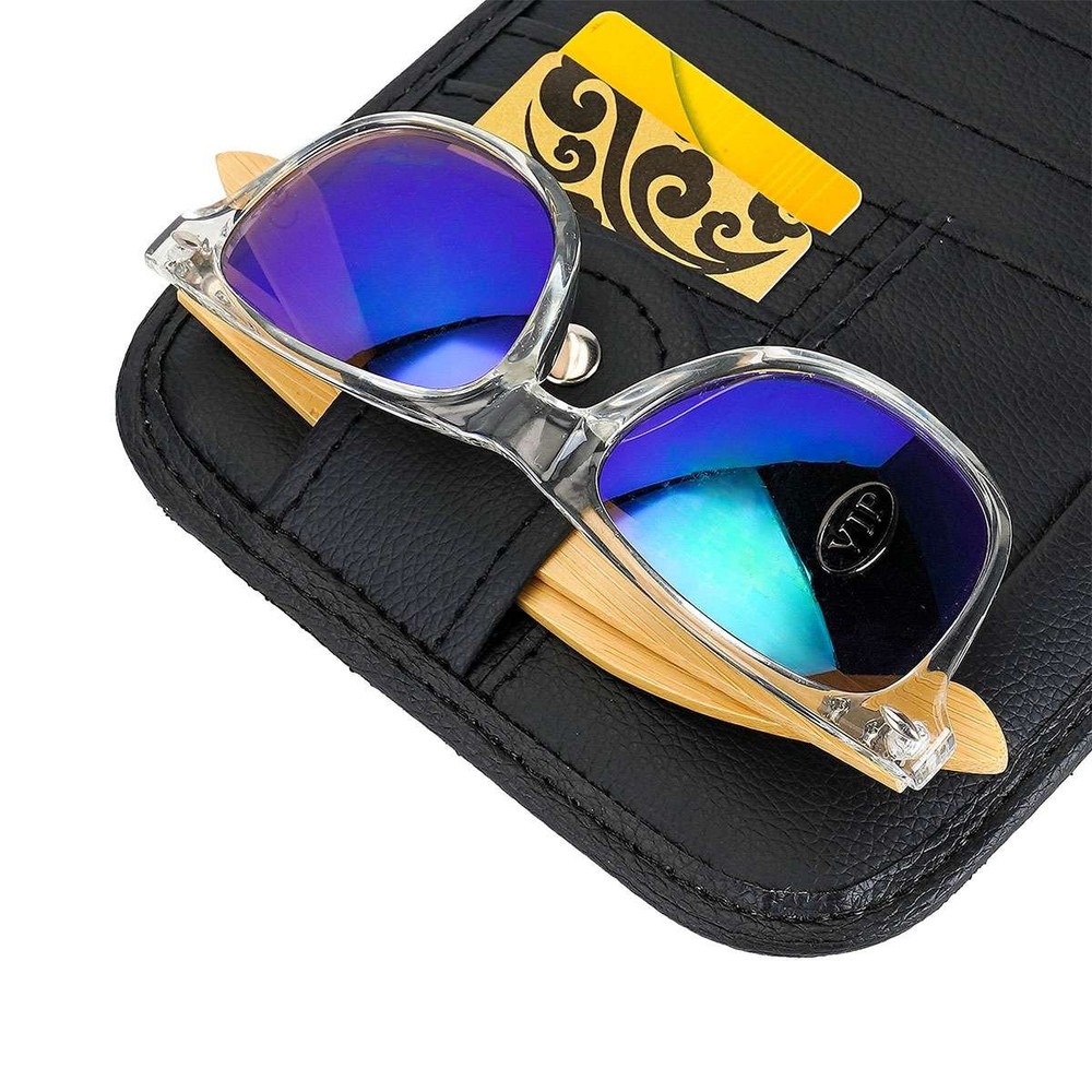 Sun Visor CD Case Holder for Car Multi-Function Visor Organizer for CD/DVD NEW