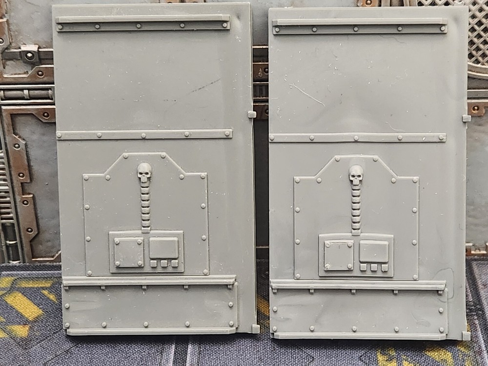 Warhammer 40K Imperial City Devotion Wall (2), Plastic