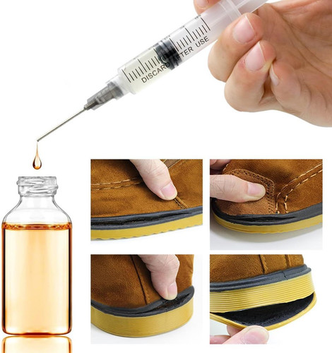 10ml Glue Applicator Syringe with 14G 16G 18G Blunt Tip Needle and Cap,...