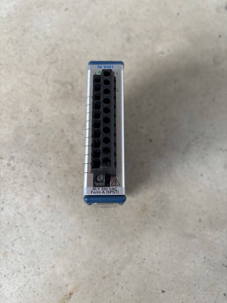 National Instruments NI 9481 cDAQ 4-ch Electromechanical Relay Output Module