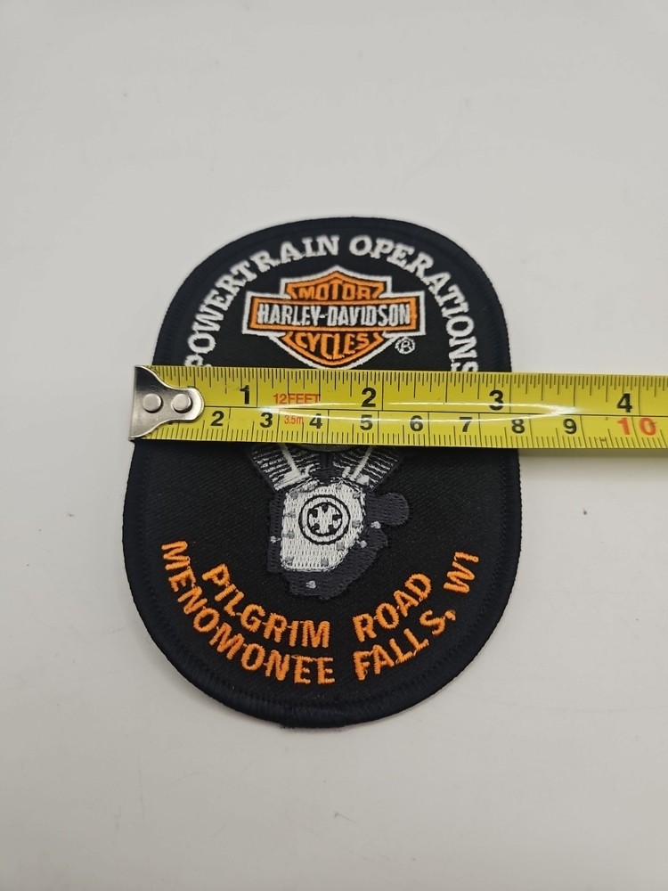 Harley Davidson Patch Powertrain Operations Pilgrim Rd Jacket Hat Vest Emblem