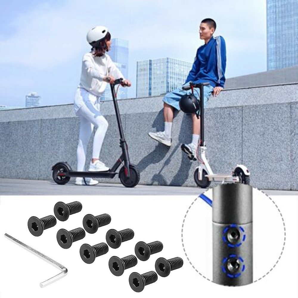 Replacement Upper Stem/Handlebar Screws For-Ninebot ES1/ES2/ES4 E-Scooter