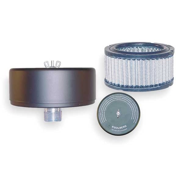 Solberg Fs-15-100 Filter/Silencer, 1 In