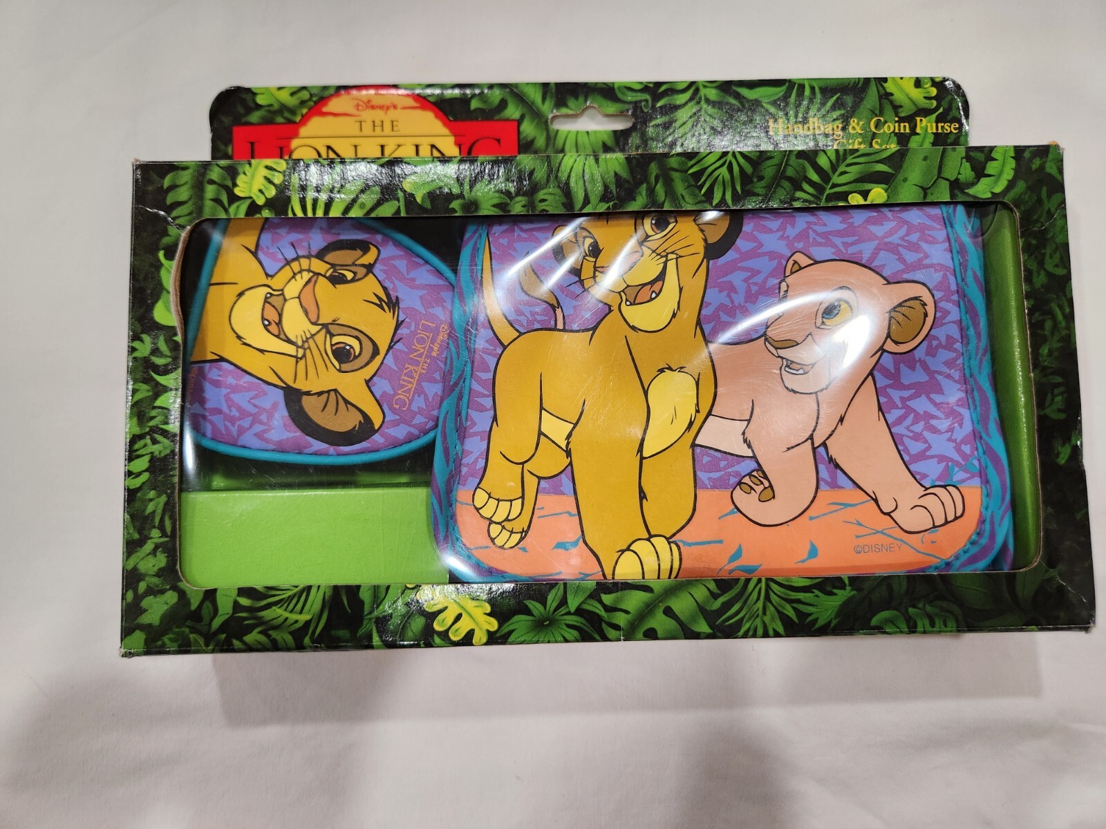 Disney The Lion King Handbag and Coin Purse Gift Set NEW RARE VINTAGE Simba Nala