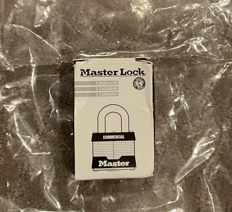 Master Lock Padlock 1KA Key: 2121 - Comes With 2 Keys Packaging May Vary