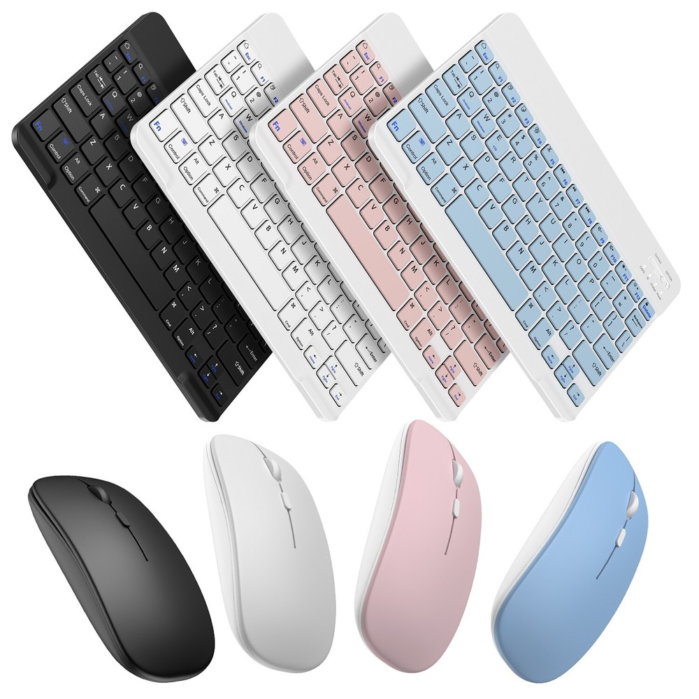 Bluetooth Wireless Keyboard and Mouse For Android IOS PC Phone Tablet Samsung