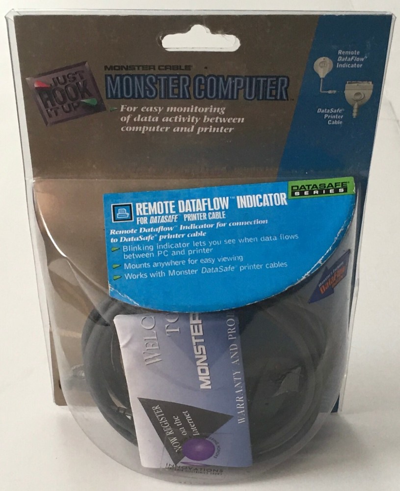 Monster Cable Remote Data Flow Indicator for DataSafe Printer Cable JP PRRD UP-8