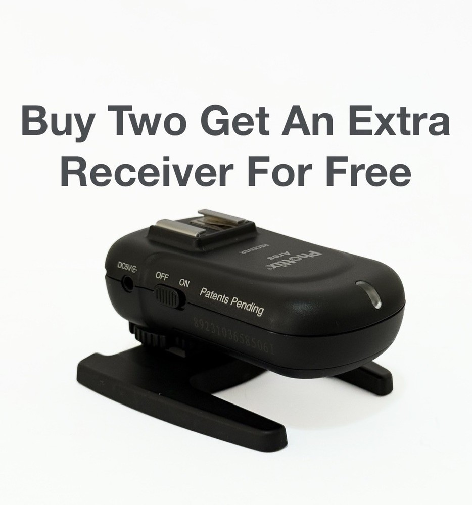 Phottix Ares II Wireless Flash Trigger Transmitter & Receiver Set