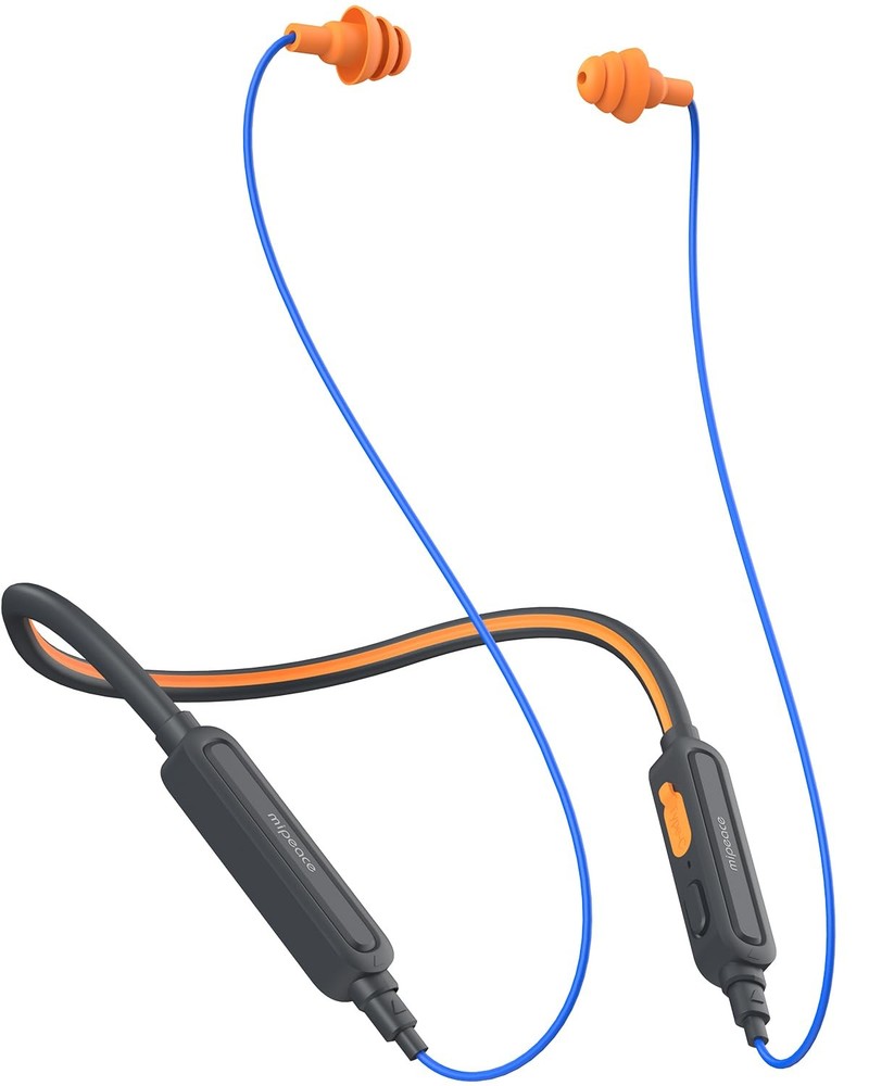 Neckband Bluetooth Work Headphones, 29dB Work Earbuds Bluetooth OSHA Approved...