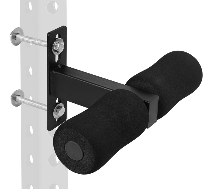 Nordic Hamstring Curl Squat Rack Attachment, Sit Up Assistant Device Abdomina...