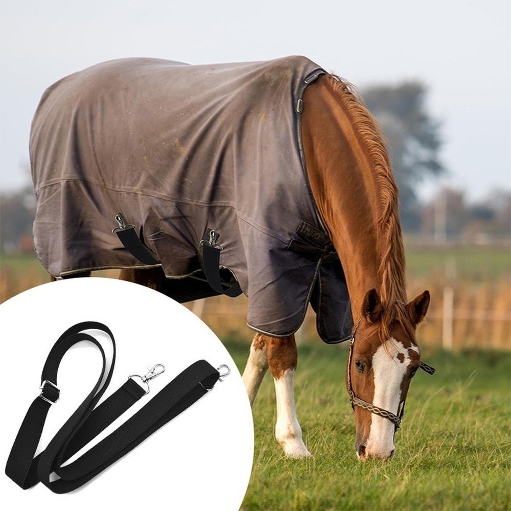 Compact Design Blanket Strap Adjustable Elastic Band Adjustable Length