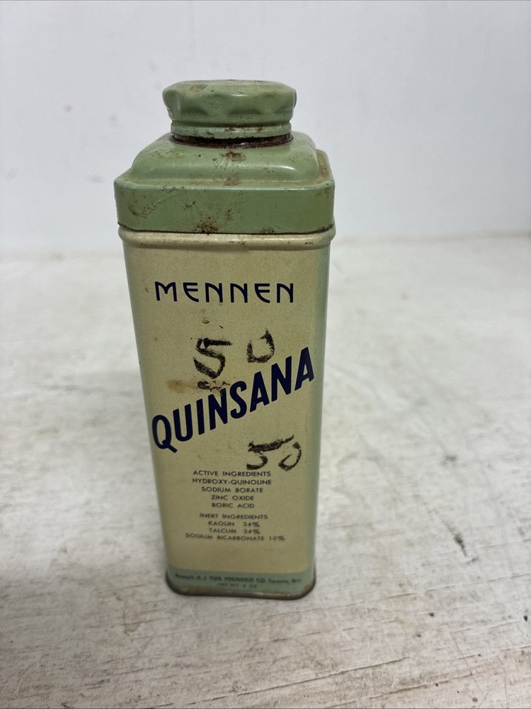 WW2 PERIOD MENNEN QUINSANA FOOT POWDER