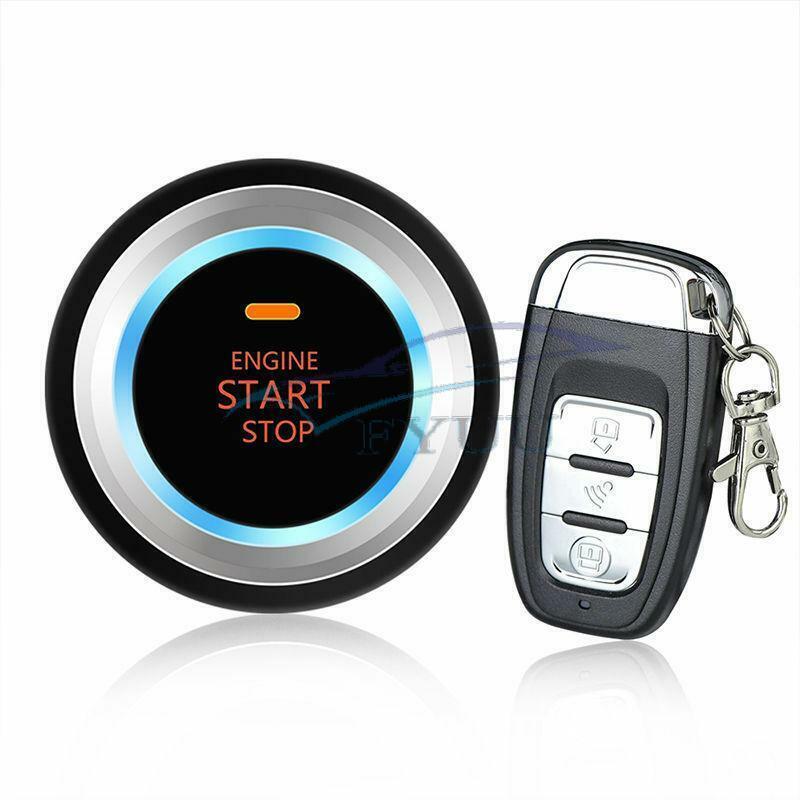 D7 One Key Remote Start Ignition Engine Starter Push Button Alarm Safety System