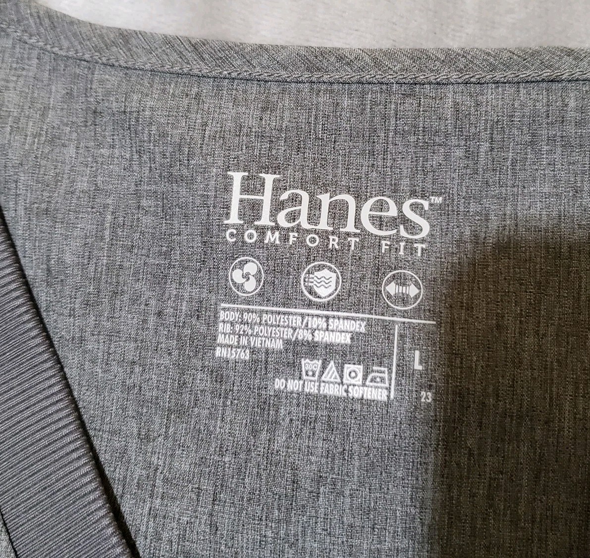 Hanes Scrub Set LRG V-Neck Top, MEDM Jogger Pants Excellent Condition Preowned