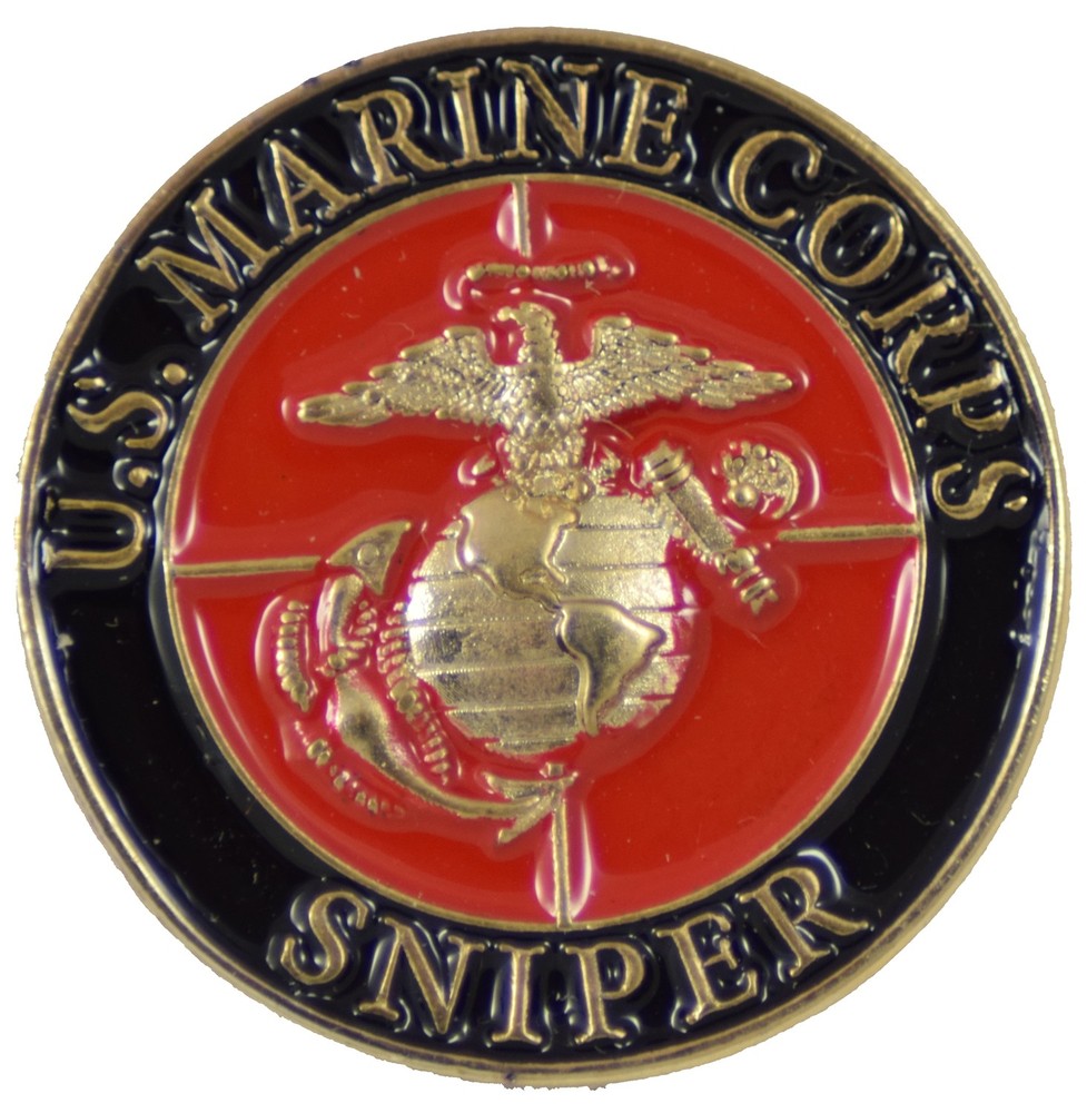 Marine Sniper Pin