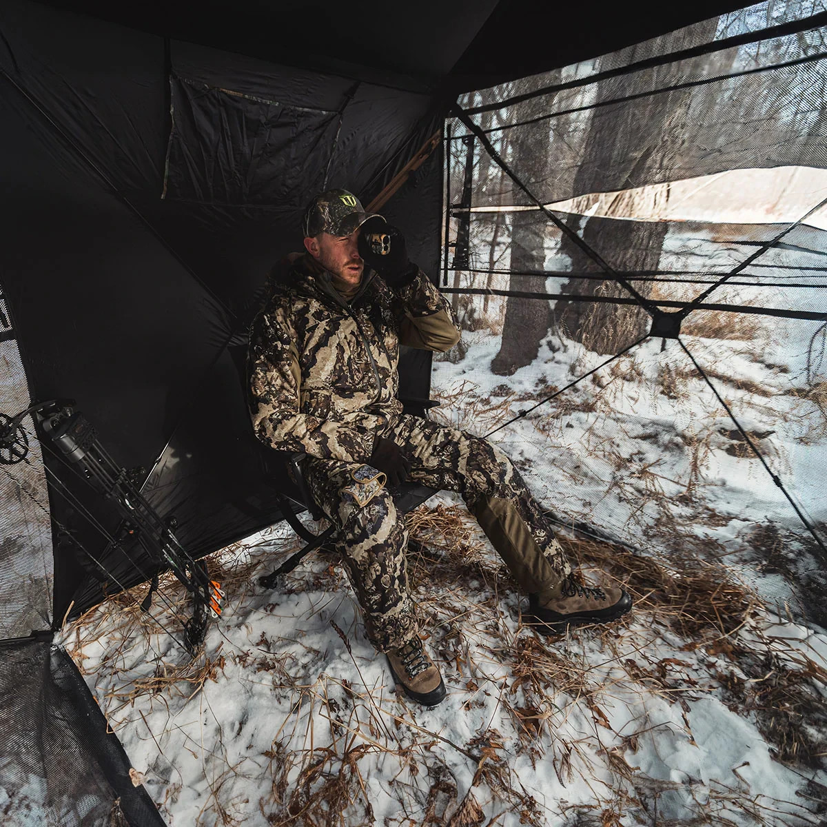 NEW!! VisX/VisMax 270 Degree See Through Pop Up Hunting Blind