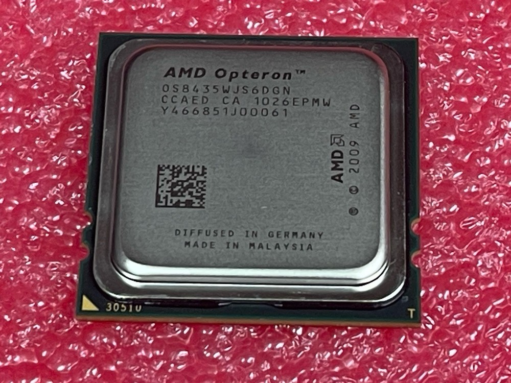 AMD 0S2435WJS6DGN Opteron 2435 2.6GHz 6 Core CCAED CPU Processor Used