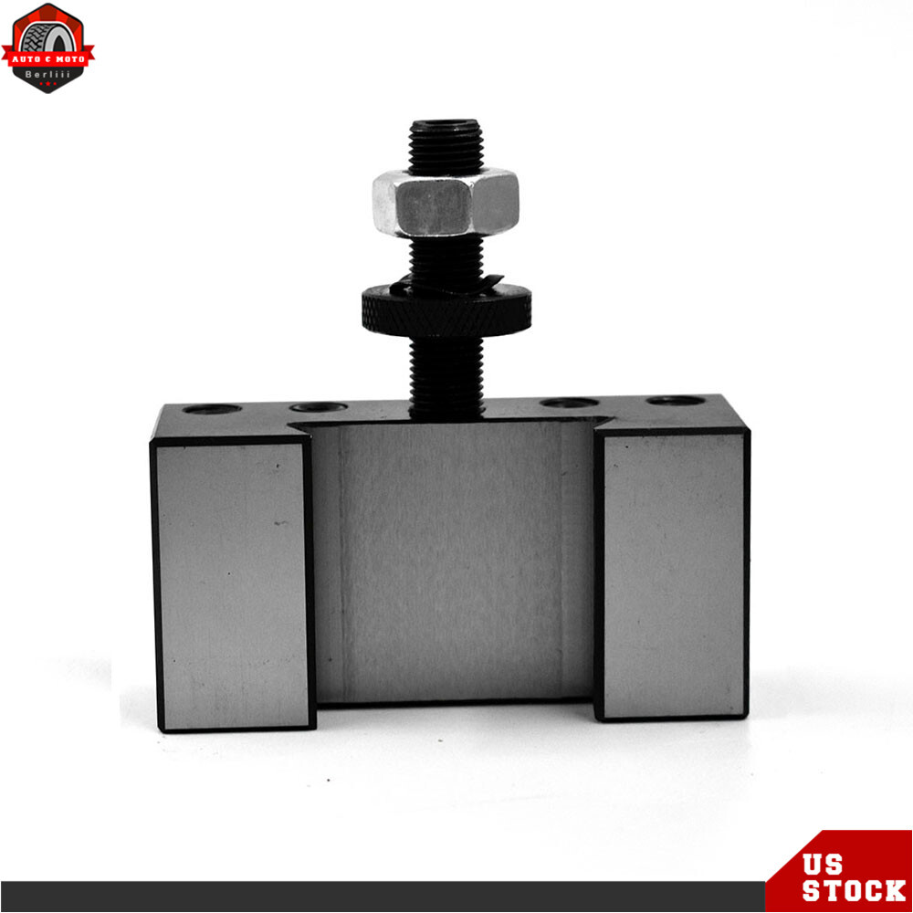 2Pcs AXA #1 250-101 XL Oversize Quick Change Tool Post Turning & Facing Holder