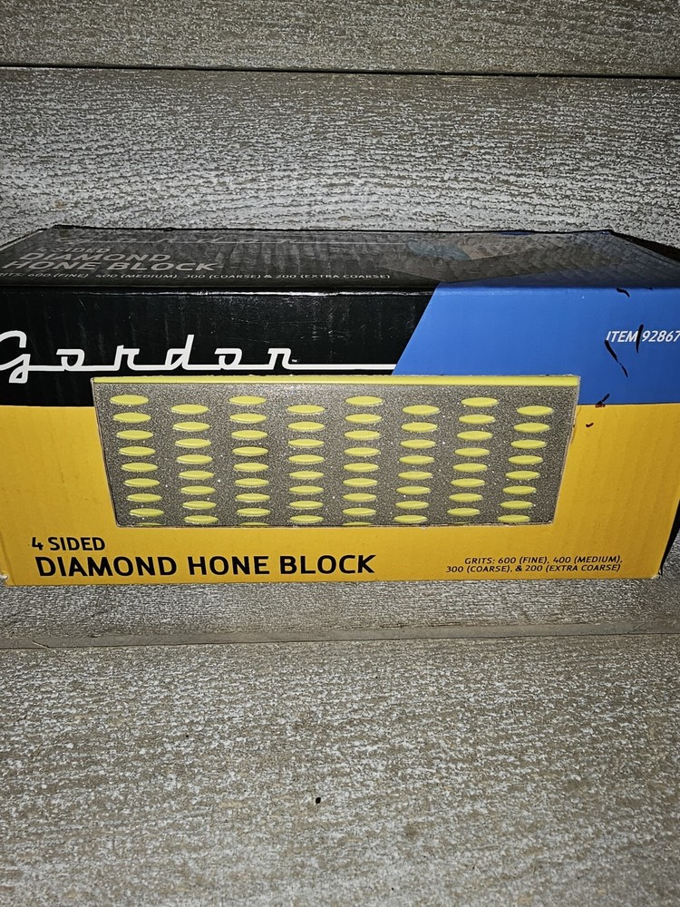 Diamond Life Hone Knife - Blade Sharpener 4-Side Nickel Bonded