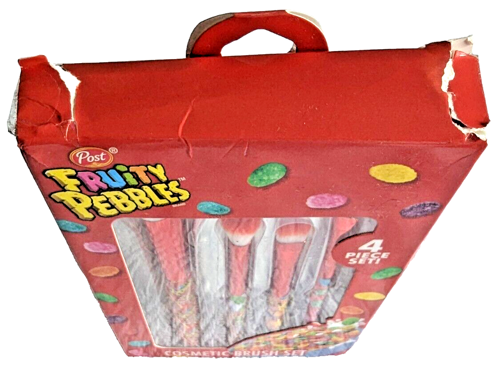 Fruity Pebbles 4 Pc Makeup Brush Set