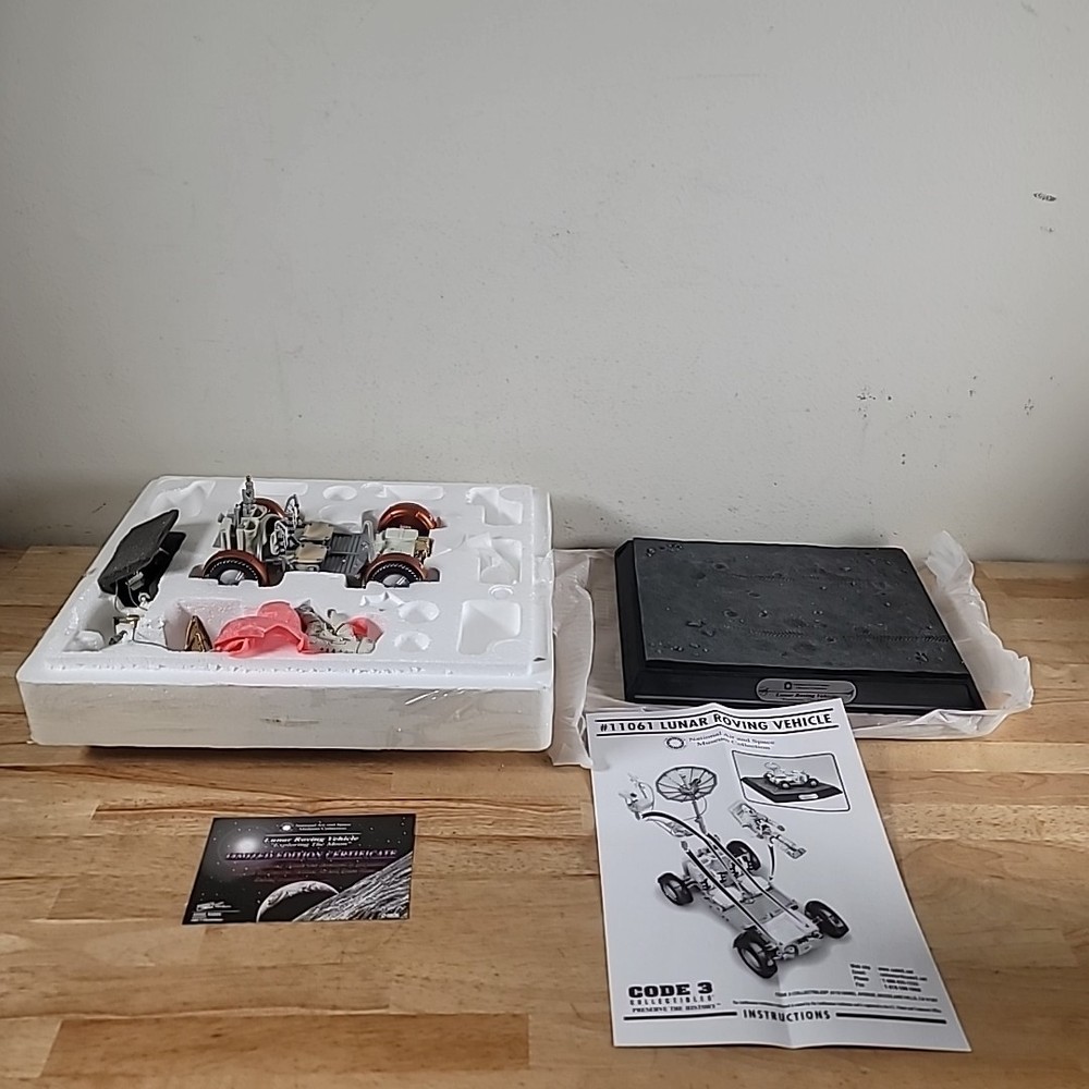NASA Code 3 Lunar Rover Limited Edition in box
