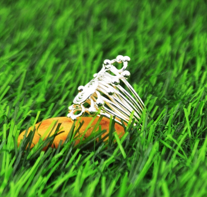 Handmade Sterling Silver Wire Wrapped Ring: Adjustable Statement Jewelry Gift