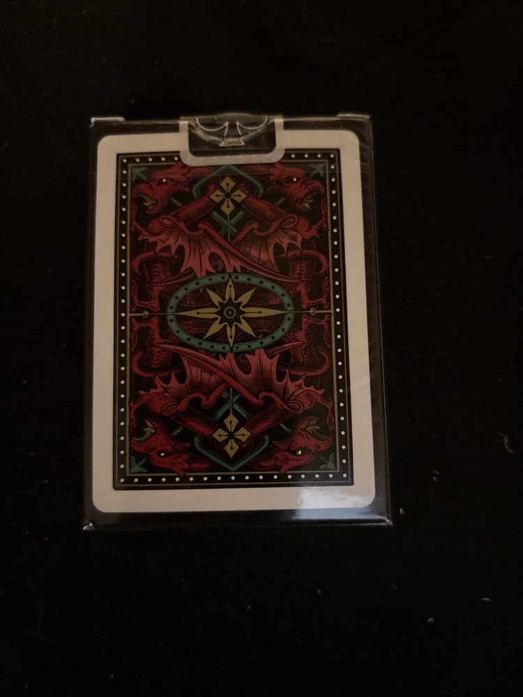 Invisible DRAGON BACK BICYCLE Trick Deck Gaff Magic Playing Cards Opened 2011
