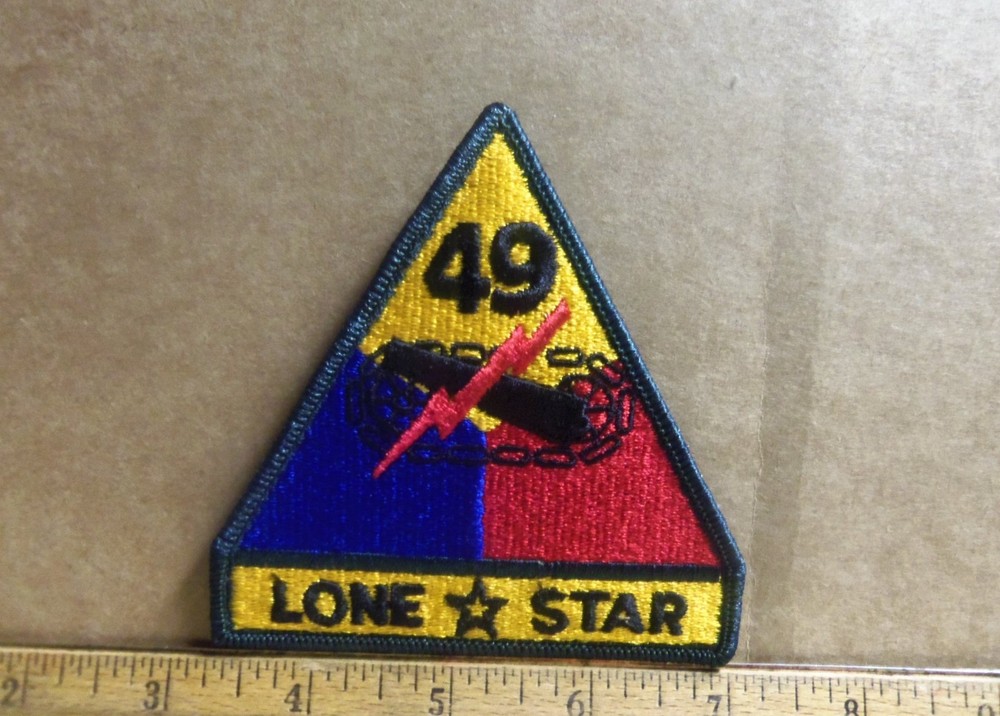 US Army 49th Armored Division Embroidered Patch