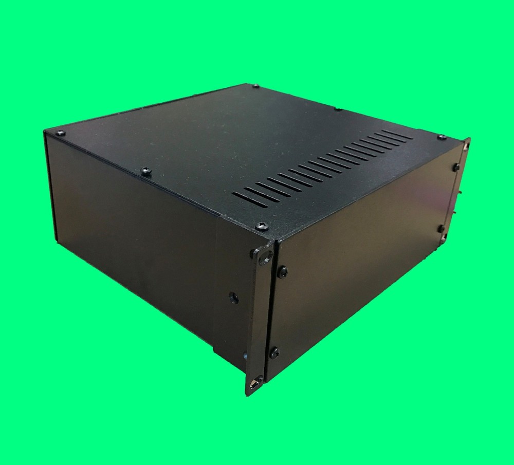 13-08083B Steel Half-Width 2U Chassis Rack Mount computer ITX audio DIY projects