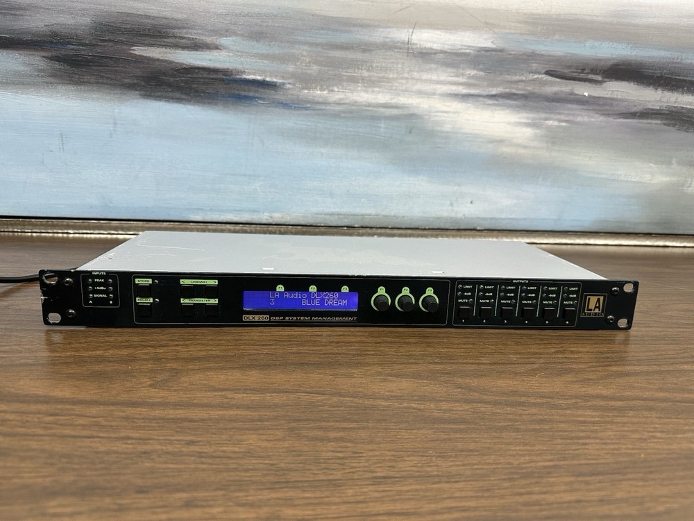USED LA AUDIO 260 DLX260 Audio Processor Working Great