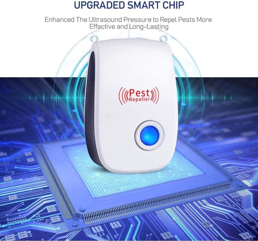 6 Ultrasonic Repellers: Repel Birds, Bugs, Fleas & Indoor Pests Easily