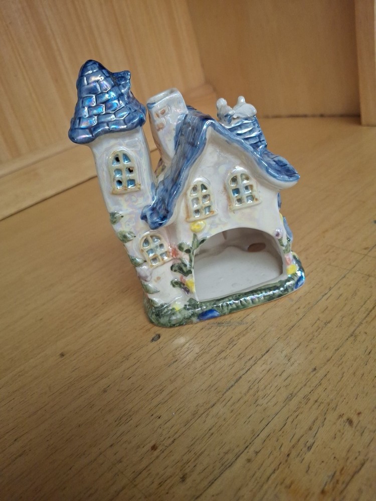 Vintage incense house burner