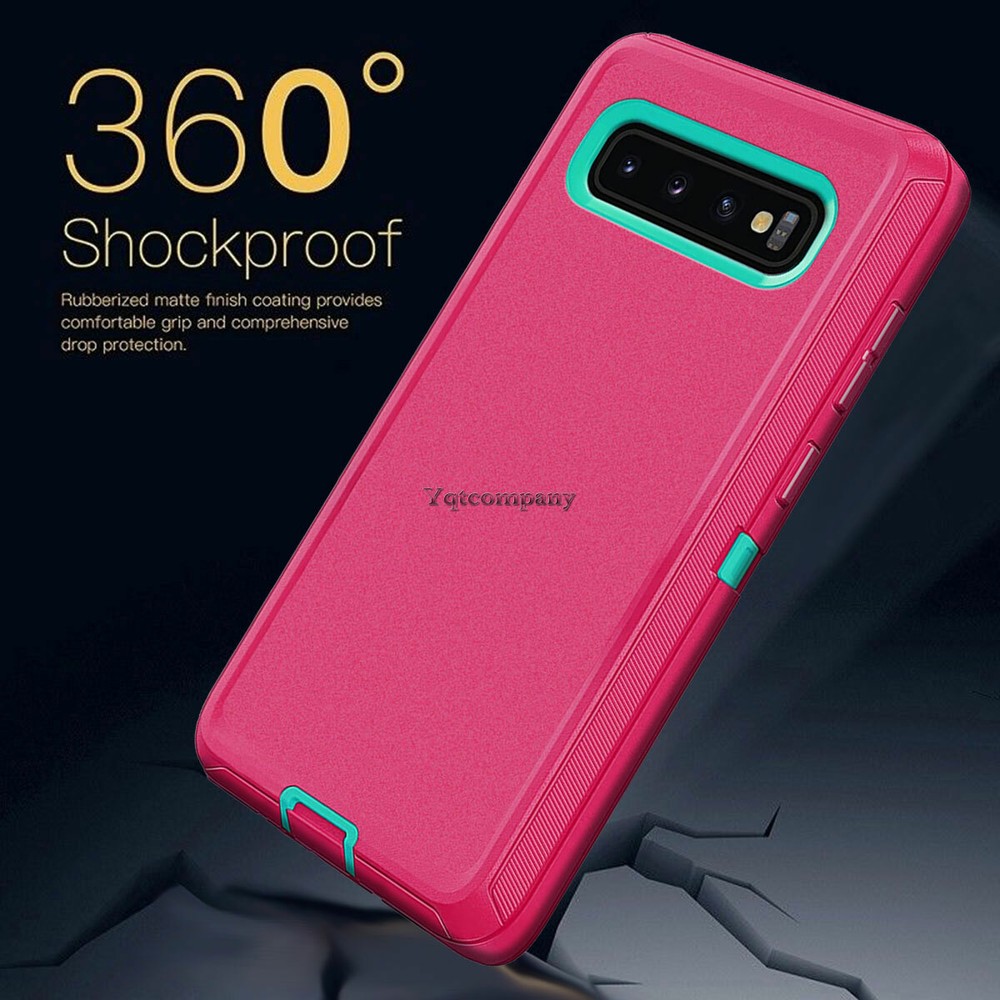 For Samsung Galaxy S10 Plus Shockproof Heavy Duty Case Cover / Screen Protector