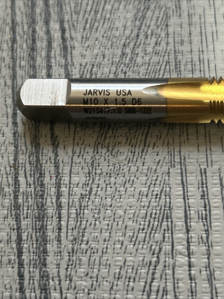 Jarvis M10 X 1.5 D6 4FL B Tap