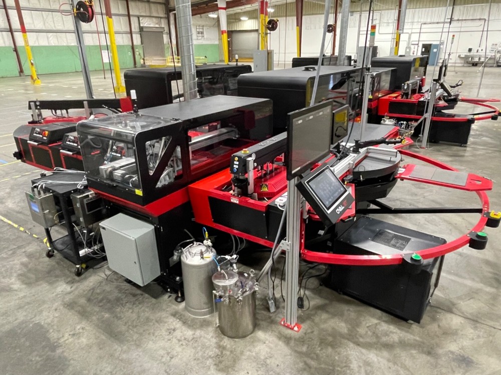 2020 OvalJet DTG Printer / Press - Direct to Garmet Textile Printer