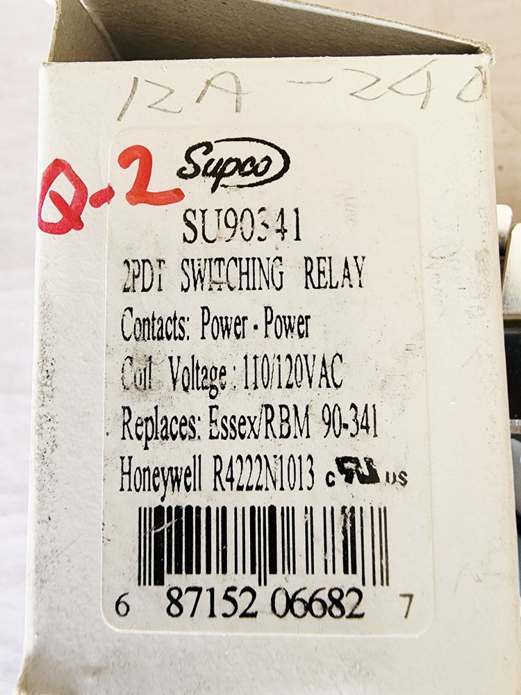 Supco SU90341 Switching Relay