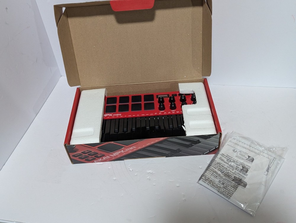 MPK mini MKII Controller Limited-Edition Red
