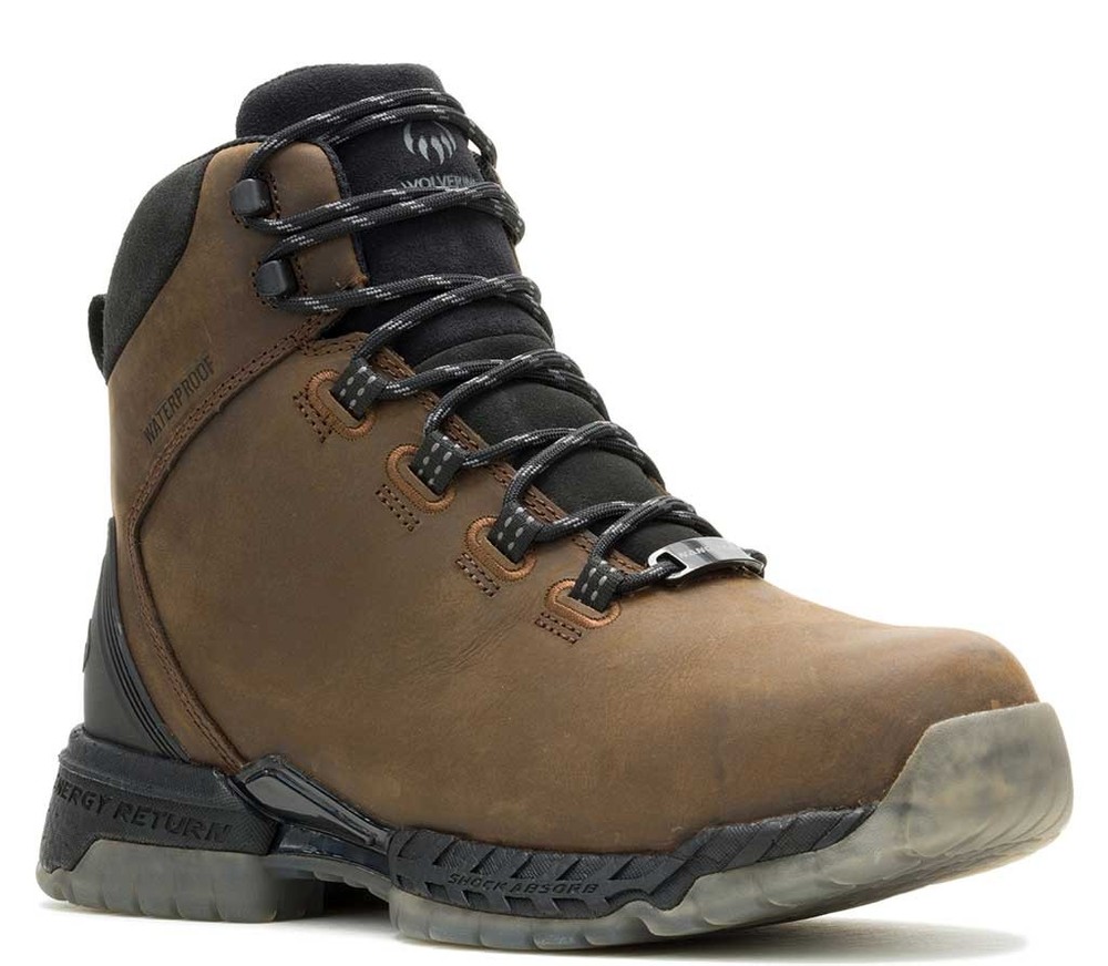 Wolverine Men's 1-90 Rush Max Soft Toe Waterproof Boot